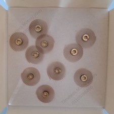 HSC32 Phosphor Bronze Hairsprings–Pack of 10 for Smiths & Precision Instrument