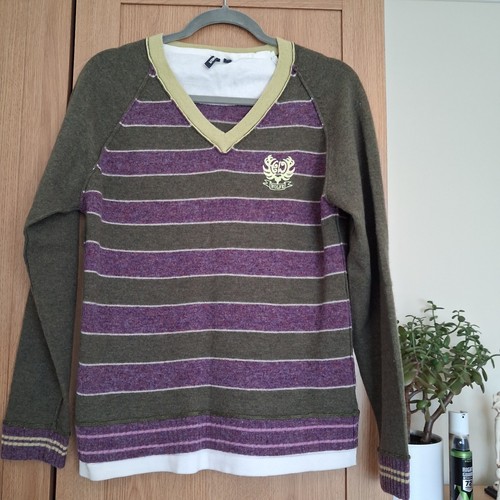 Wolfe mens jumper - wolfe, green