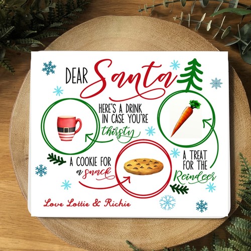Personalised santa treat - personalised,
