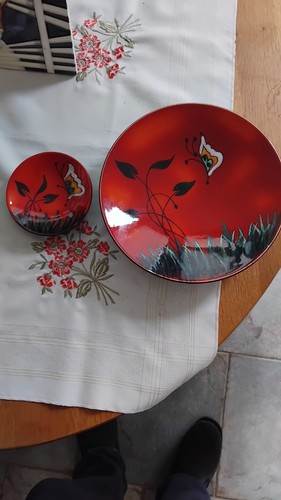 Vintage poole pottery dish - pottery,