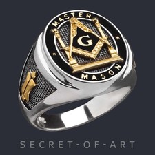 Masonic Ring Master Mason