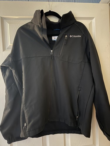 Columbia jacket mens - l, black