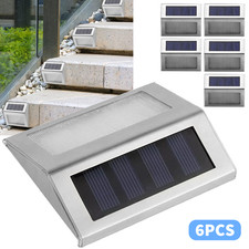 Super Bright Solar Powered Door Fence Wall Lights LED Outdoor Garden Lamp