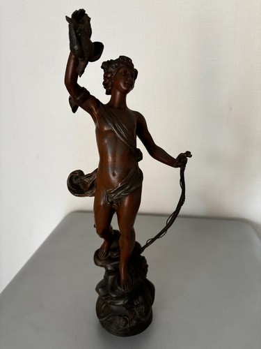 Antique french spelter - antique, statue