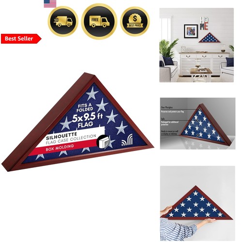 Flag display case for - case, burial
