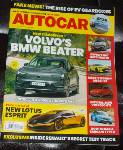 Autocar magazine 20th may - magazine,