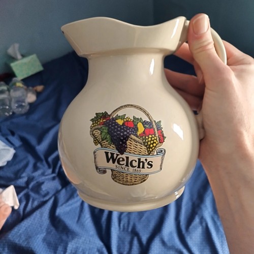 Vintage welch way - welch's, pitcher
