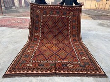 Vintage afghan flat weave - vintage,