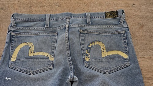Evisu vintage denim jeans - vintage, 34w