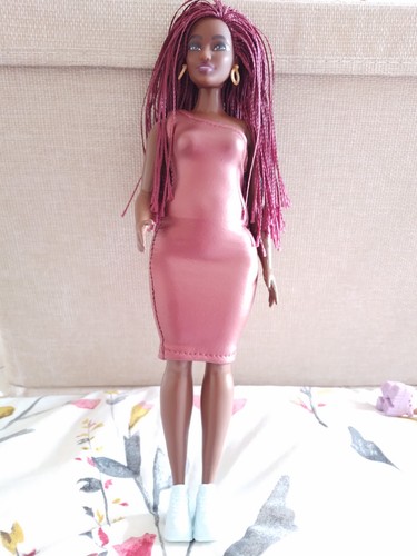 Curvy barbie doll with - barbie,