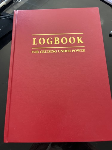 Log book for - book, cruising