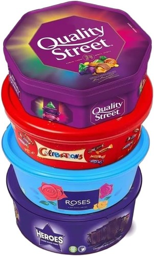 Chocolate tubs celebrations - tubs,