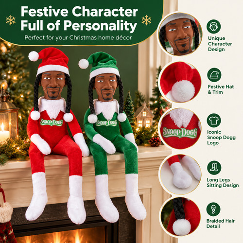 Christmas elf doll plush - elf,