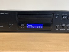 TASCAM CD-200BT CD Player With Bluetooth Receiver Optical Coax 19" Rack Mount