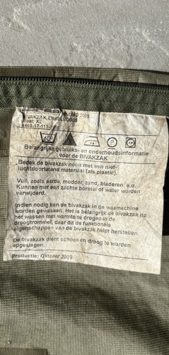 Fecsa dutch army - hooped, bivi