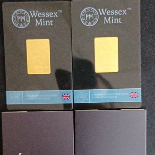 Wessex mint 24k gold - wessex, 1/1000