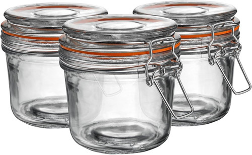 Glass jars with - glass,