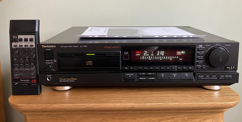 Technics p555 compact disc - technics,
