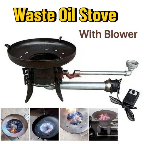 Waste oil stove 30cm - 30cm, shed