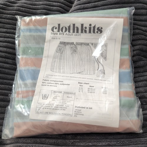 Vintage clothkits skirt kit - vintage,