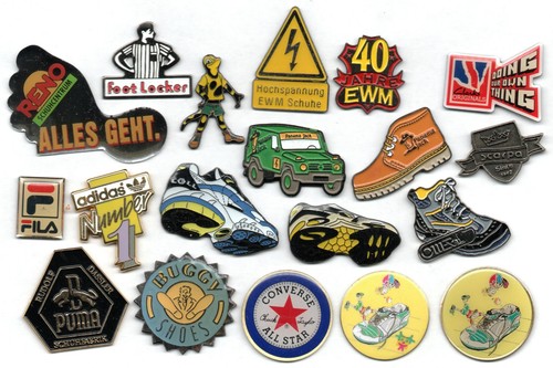 Pin lot shoe brands - 19,