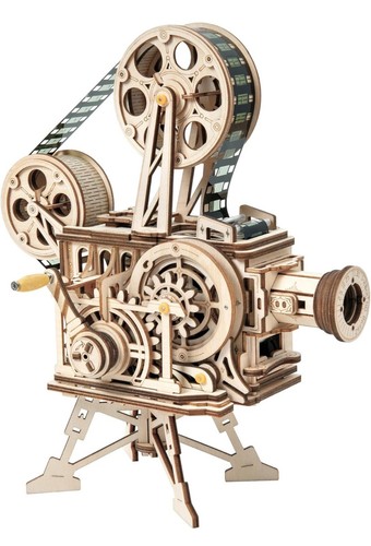 Rokr wooden mechanical gear - rokr, 3d