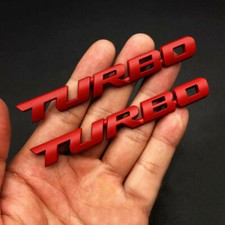 2X Turbo Car Stickers Logo