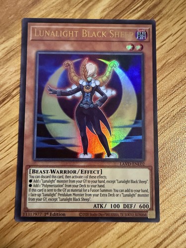 Lunalight black sheep - black,