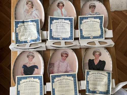 Princess diana memorial plates - princess,