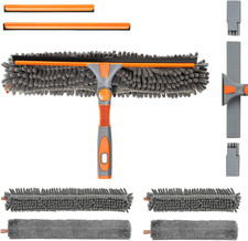 Window Squeegee and Scrubber