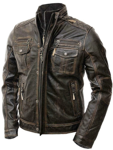 Mens distressed brown - mens,