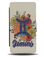 Gemini Star Sign Flip Wallet
