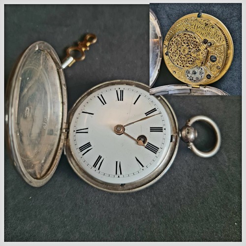 Antique silver fusee verge - antique,