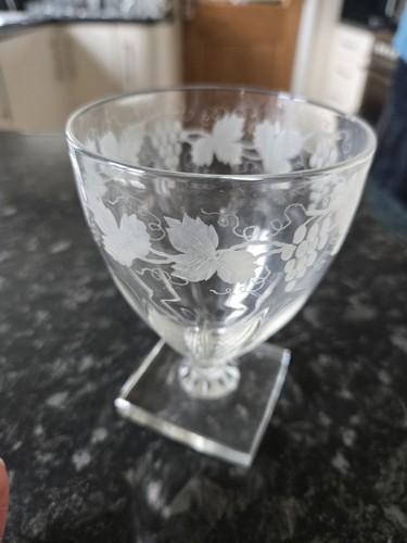 Georgian engraved fruiting - georgian,