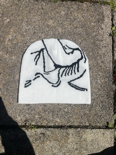 Arc teryx style beanie white - style,