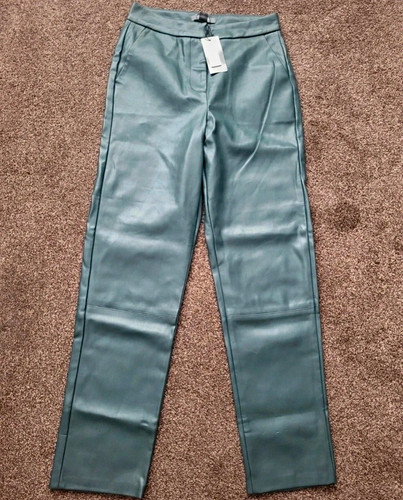 Deep green faux leather - deep,