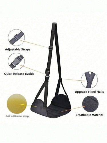Portable airplane foot rest - airplane,