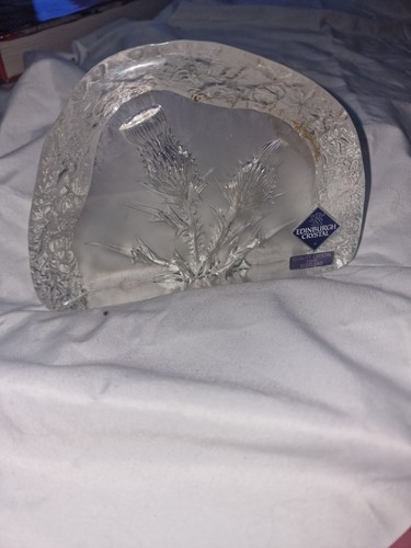 Edinburgh crystal thistle - crystal,