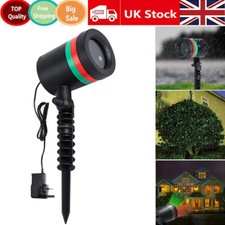 Outdoor Laser Projector Light Moving Star Firefly Lighting Red & Green Romantic