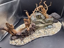 AQUARIUM Aquascape Fully Assembled With Option Of Lives Plants - The Farm