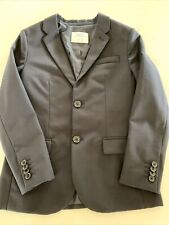 Boys Zara Navy Formal Jacket Age 9 Excellent Condition
