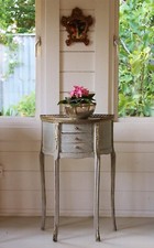 ANTIQUE DEMI LUNE GREY FRENCH