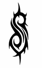 h024 S-Huge Slipknot Decal Vinyl Sticker Wall Window Cup Car Van Laptop Mirror