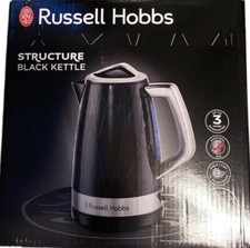Russell Hobbs 28081 Structure 1.7L Jug Kettle, Black FREE DELIVERY