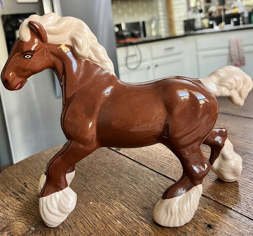 Beswick style cantering shire - beswick,