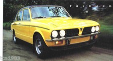 TRIUMPH DOLOMITE SPRINT SPEC