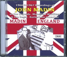 JOHN MADIN - Madin England CD