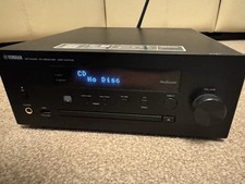 Yamaha Network CD Receiver CRX-N470D with Remote MusicCast + 2 Goodmans speakers