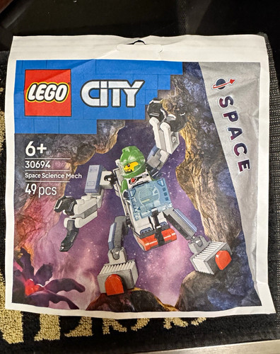 Lego city space science - city, mech