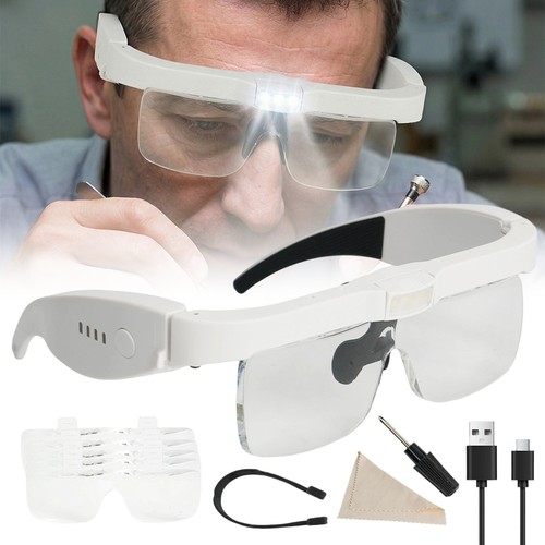 Head magnifier loupe 400 - head, 400%